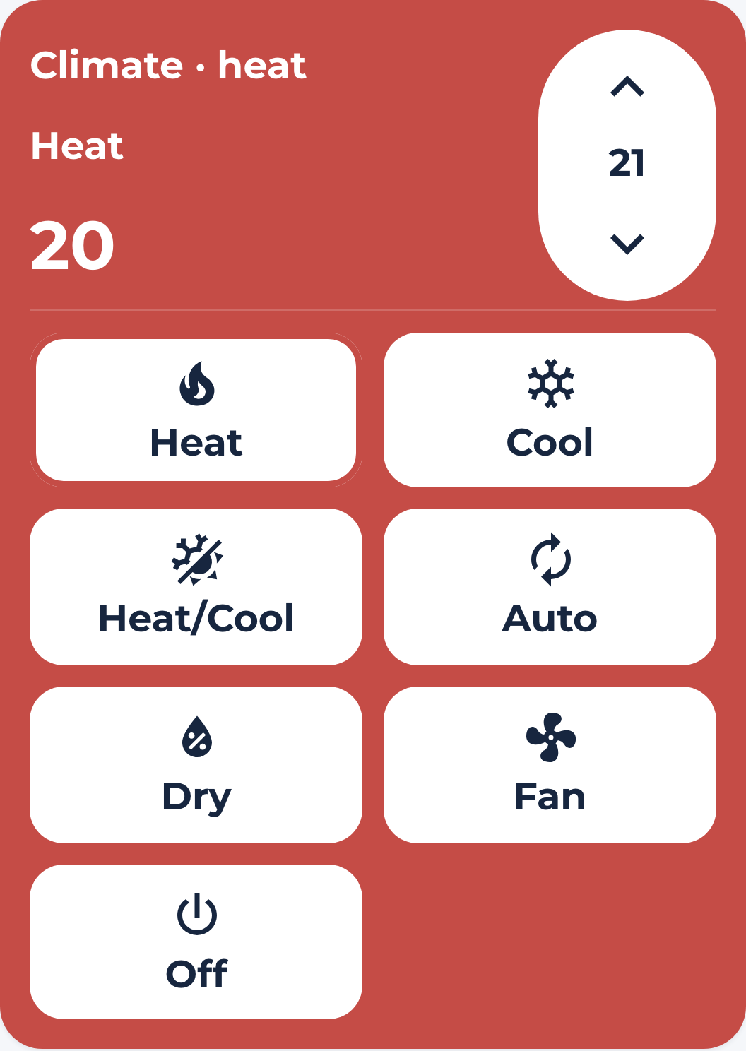 Climate Card Light